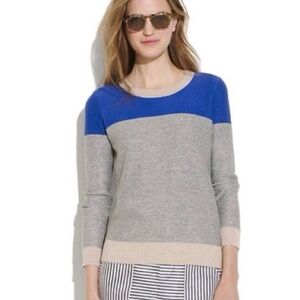 Madewell Color-Weave Sweater Sz M